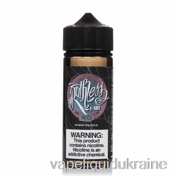 Vape Liquid Ukraine Lush On Ice - Ruthless Vapor - 120mL 0mg
